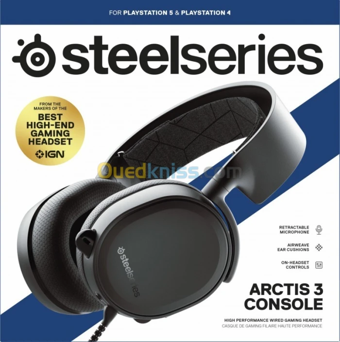 HEADSET STEELSERIES 3 