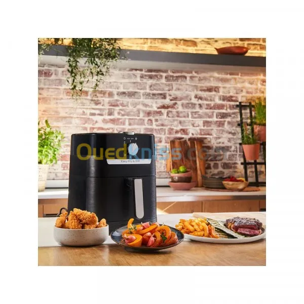 EASY FRY & GRILL Ref: EZ501810  La première friteuse sans huile 2-en-1 de Moulinex : Air Fry & Grill