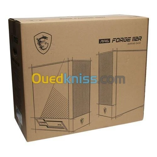 BOITIER MSI MAG FORGE 120A AIRFLOW LED RGB
