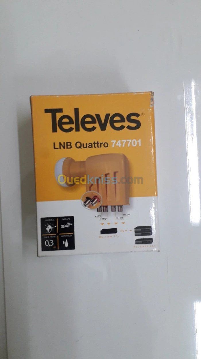 TELEVES LNB Offset Quattro 747701