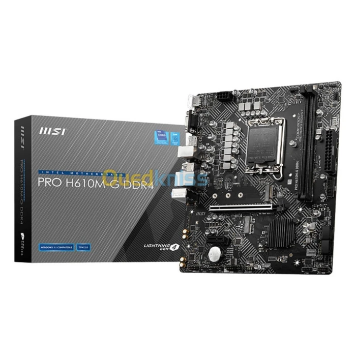 CARTE MERE MSI PRO H610M G DDR4