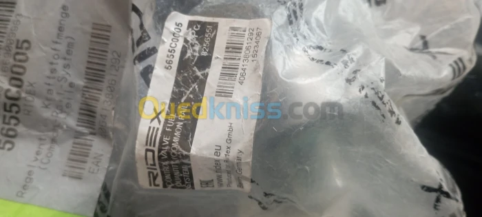 Ridex control valve fuel quantité ( common rail system)