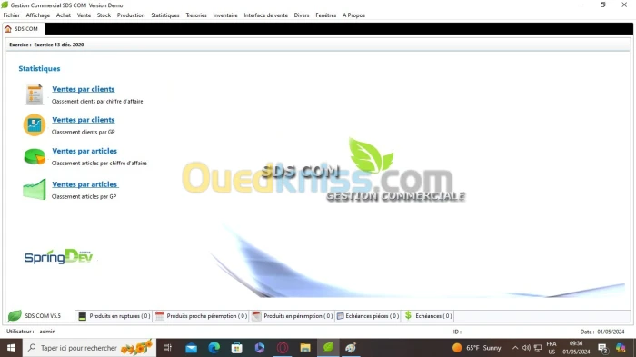 logiciel de gestion commerciale