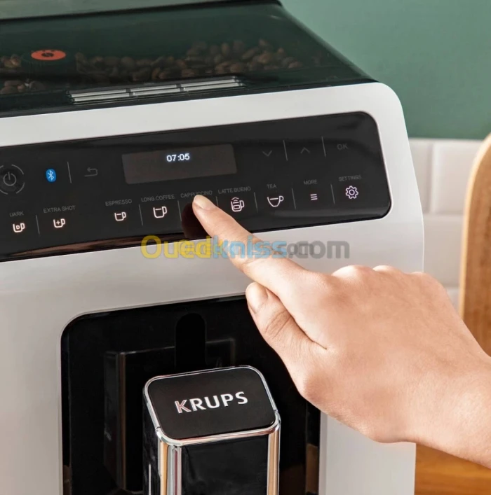 Machine a cafe broyeur avec tasses de lait KRUPS EA890110 EVIDENCE - 15 bars