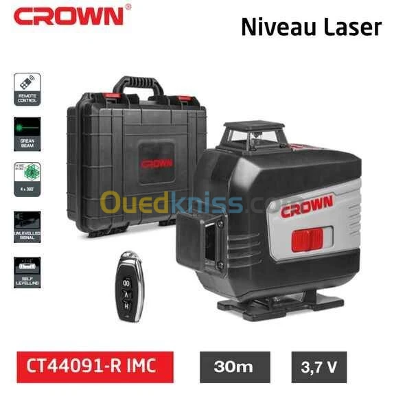 Crown niveau laser 4D 16 lignes 30M CT44091-R IMC