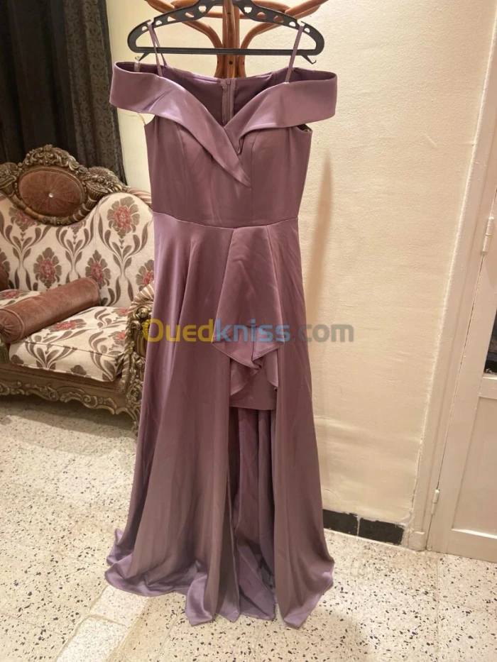Robe soirée violet