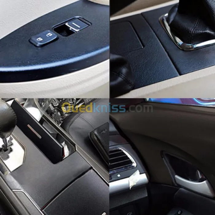 Wrapping intérieur aspect Alcantara