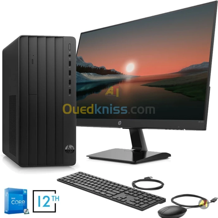 Desktop HP pro 290 G9 I5-12400/16Go/512 Go SSD/Intel UHD 770/Wifi 