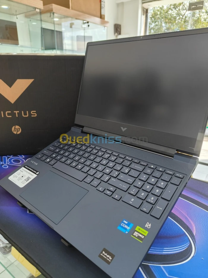 HP VICTUS 15 i5 13420H 16GO RAM 512SSD 15.6 FHD 144Hz RTX 4050 06 GO GDDR6 jamais utilisé