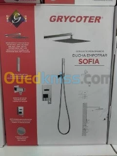 GRYCOTER SOFIA DOUCHE ENCASTRER 2 FONCTION CHROME