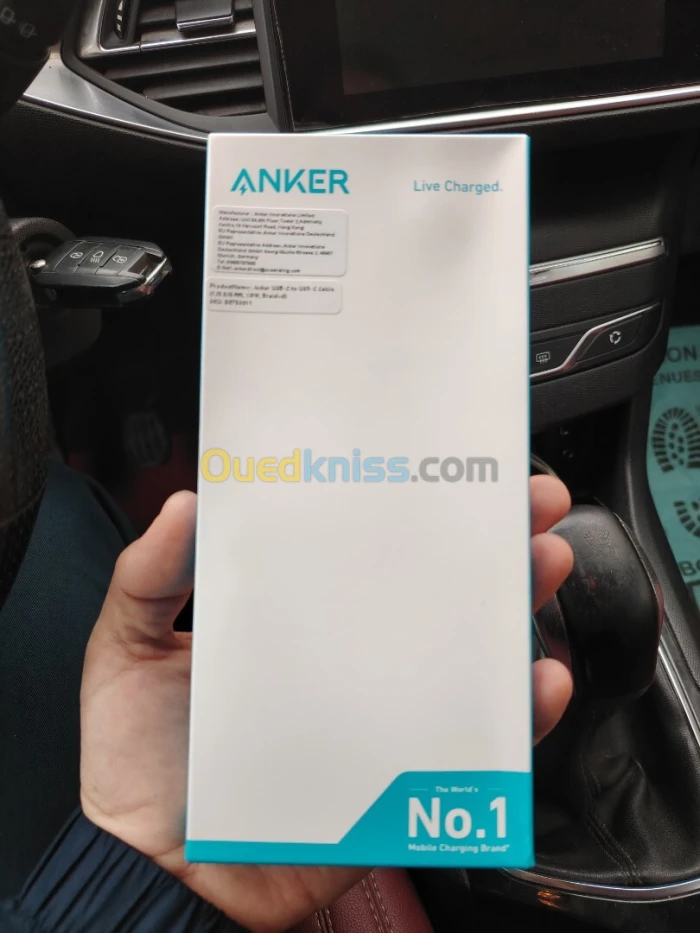 ANKER TYPE C TO C 60w