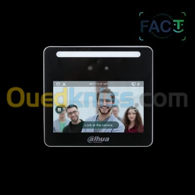 Controle D'acces Reconnaissance facial Dahua