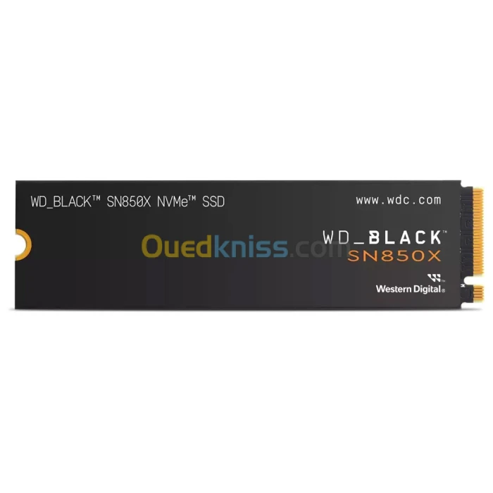 Western Digital SSD WD Black SN850X 4 To SSD 4 To M.2 2280 PCIe NVMe 4.0 x4 NAND 3D TLC