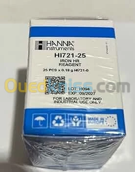 - Mini-photomètre Checker HC fer HI721.+ Réactifs