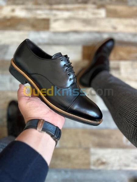 Chaussures classics - Gris foncé/ noir