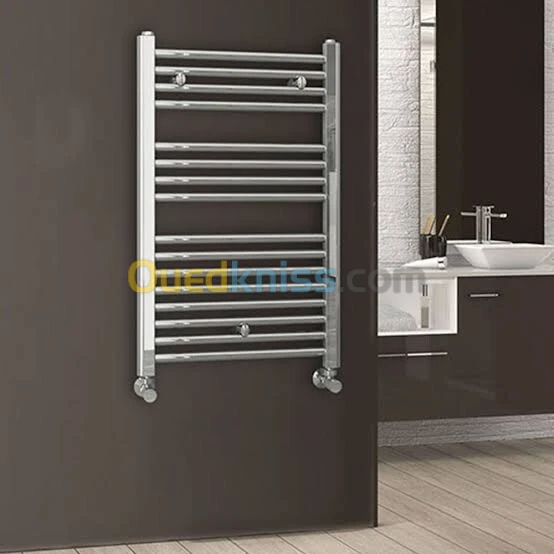 Sèche serviette 80cm Chromé