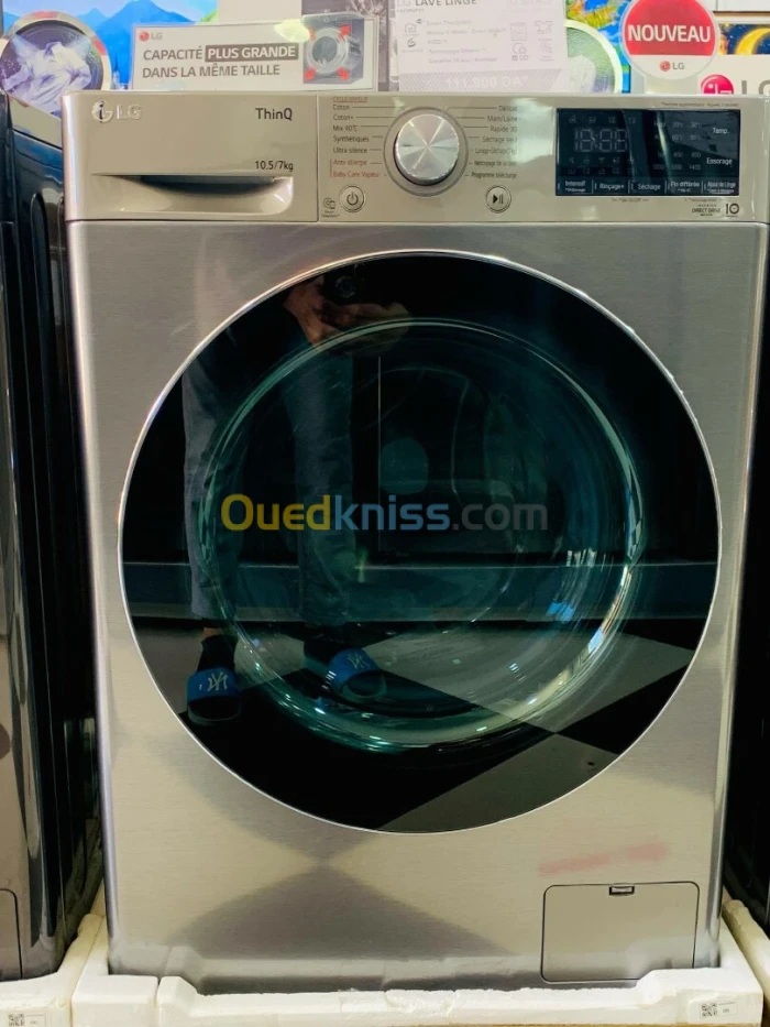 Machine a laver LG 2en1 sèchage F4V5RGP2T
