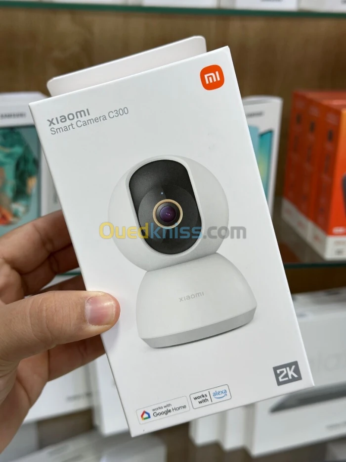 XIAOMI SMART CAMERA C300 2K GOOGLE HOME / ALEXA CAMERA XIAOMI ORIGINALE 360* / INV / H.265 / 3MP