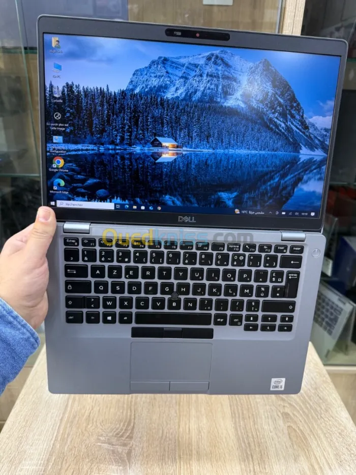 DELL LATITUDE 5410 |i5 10ème |RAM 16Go| SSD 256Go | Écran 14 FHD TACTILE |clavier Lum | chargeur ORN