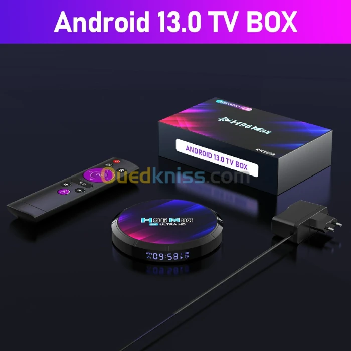 Tv box H96 MAX Android 13