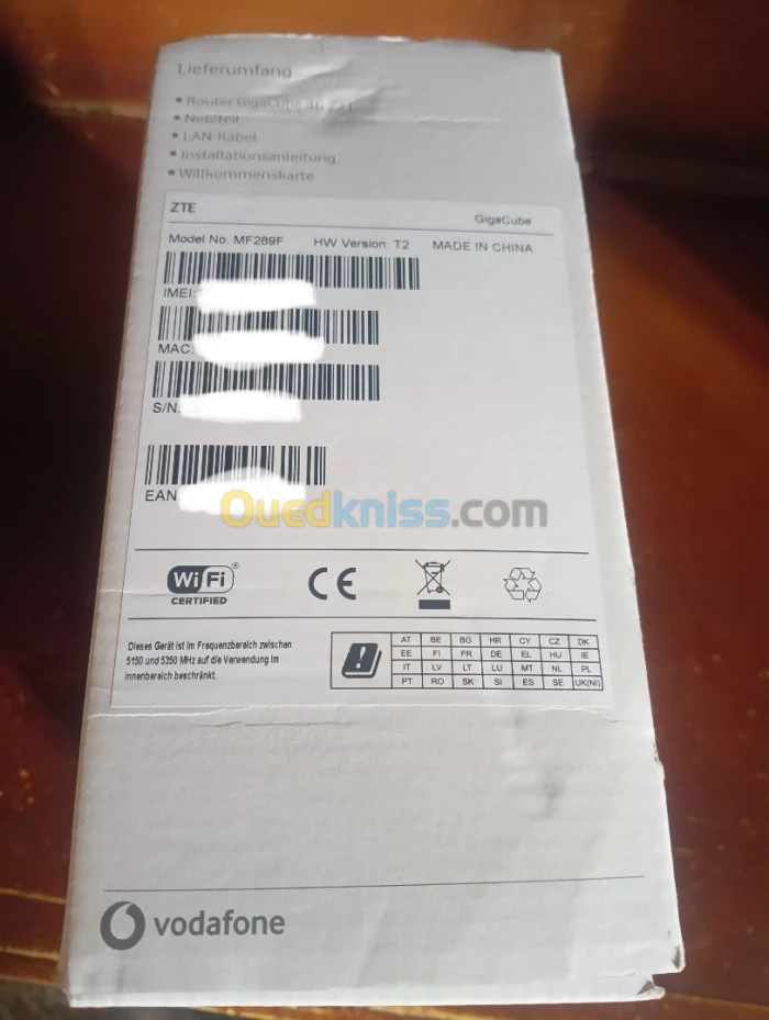 Modem 4g+ zte mf289f