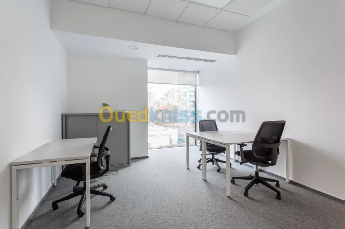 Bureau privé à louer pour 3 personnes à Algiers, Spaces Said Hamdine