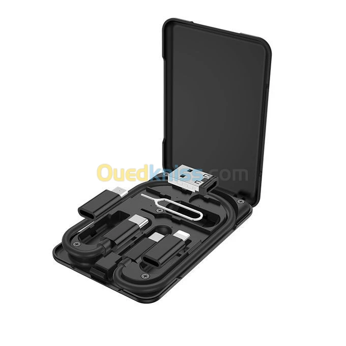 Hoco Câble De Données De Charge U86 - Type-C Vers Type-C/Micro-USB/Lightning