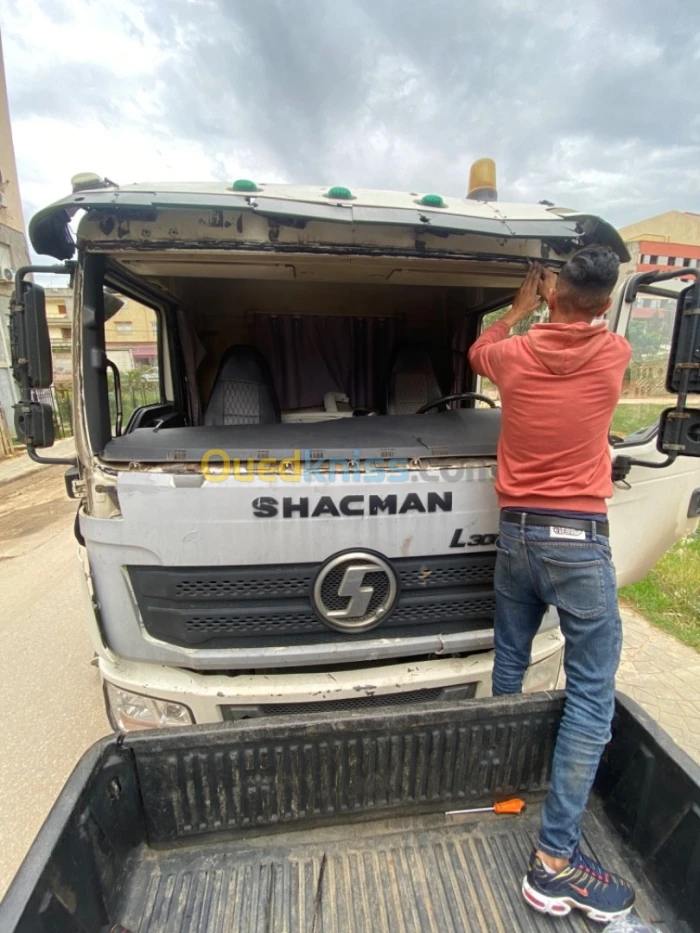 Pare brise chacman l3000 a3000 m3000 بيع و تركيب زجاج الشاحنات