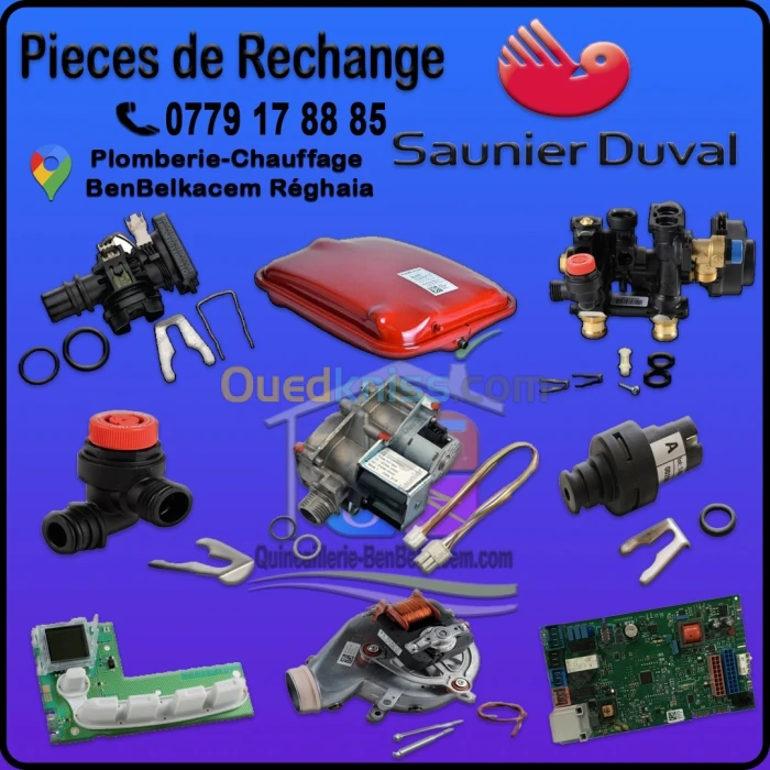 PIECE RECHANGE CHAUDIER SAUNIER DUVAL