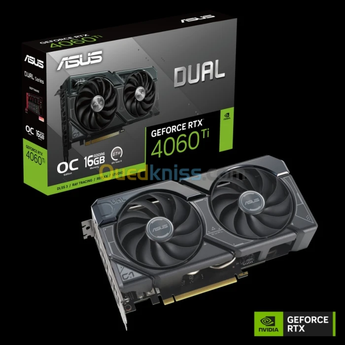 ASUS Dual GeForce RTX 4060 Ti 8 Go GDDR6