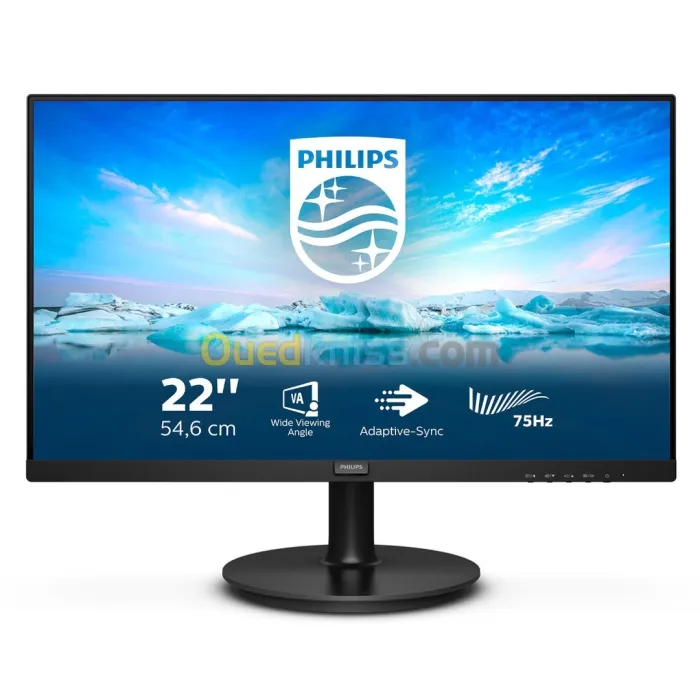ECRAN Philips 222V8LA 22" 75Hz