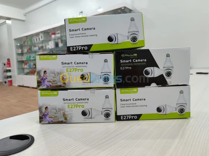 CAMERA DE SURVEILLANCE LAMPE - WIFI - VISION DE NUIT - SON ET MAGE -Smart camera E 27 PRO