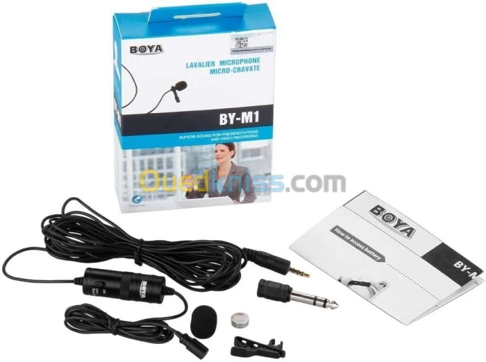 Boya BY-M1 Microphone cravate 3,5 mm