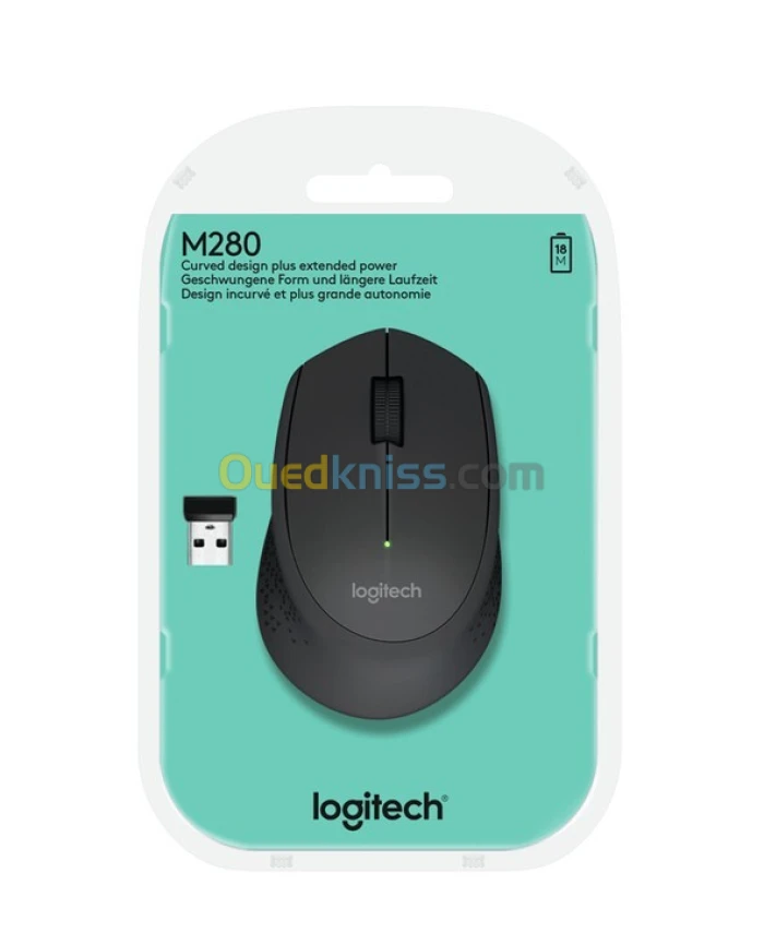 Souris sans fil Logitech M280 M186 M185 M330