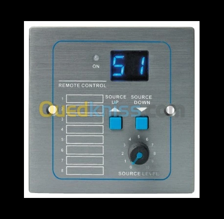 PLATINE SÉLECTEUR DE SOURCES COMPATIBLE AVEC LA MATRICE AUDIO DIGITALE T-8000