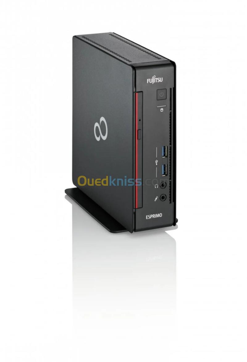 MINI PC Fujitsu Esprimo Q556 Core i3 7e generation 3,2 GHz - SSD 256 Go RAM 4 Go 7