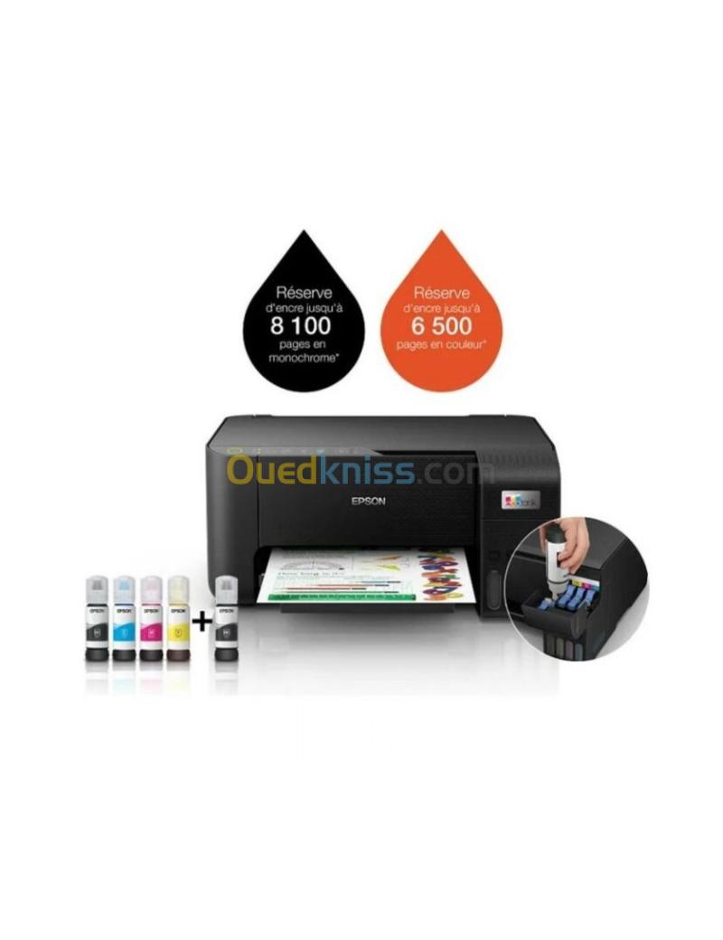IMPRIMANTE EPSON ECOTANK L3250 MULTIFONCTION A RESERVOIRS-COULEUR-WIFI-USB-A4 3250