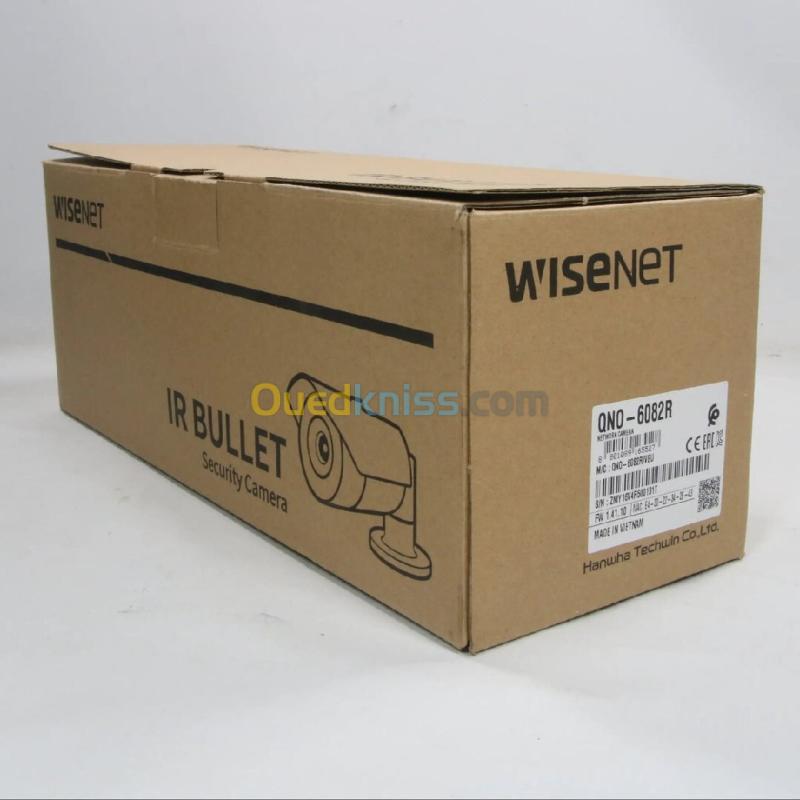 Caméra IP Wisenet Hanwha QNO-7080R (4MP) - علبة مفتوحة جديدة تماماً