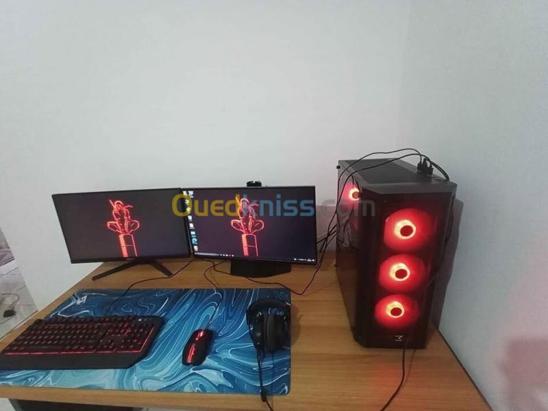 Pc gamer ultra gaming et streaming i5-12400F /RTX 5060 Ti  ÉCRAN 300 HZ ACCESSOIRES**