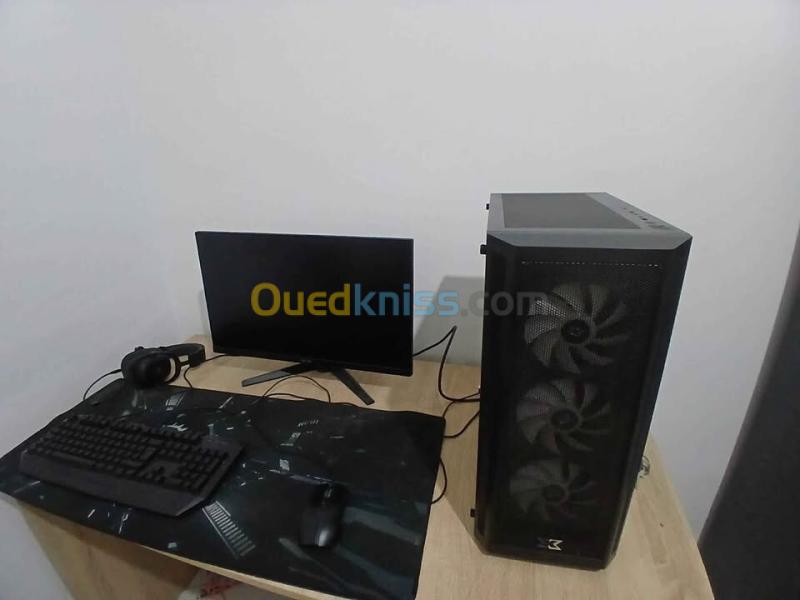 PC gamer complet RTX 5060 TI DDR7 avec écran et accessoires (clavier, souris+tapis, casque) 2
