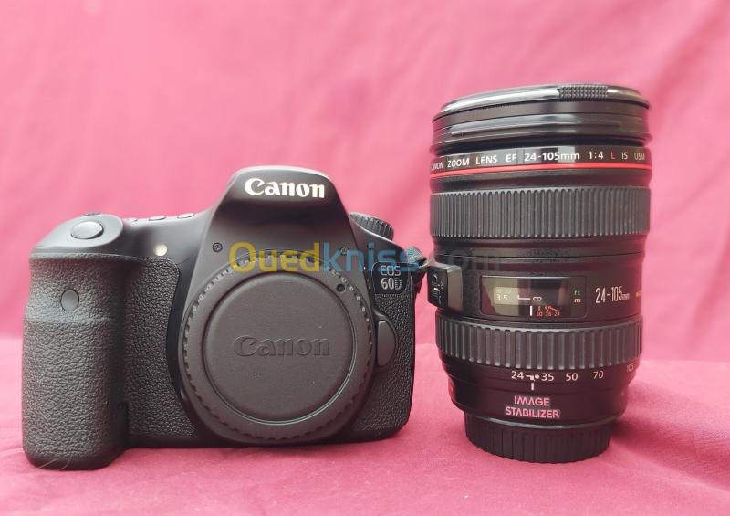  Canon EOS 60D/ Objectif canon 24-105mm f4 sérié L 