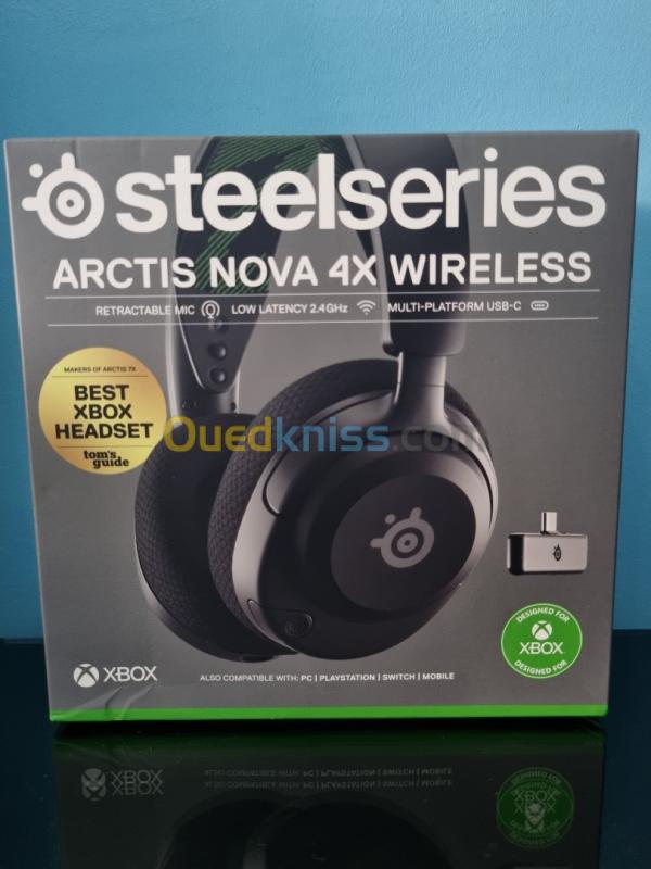  Casque Steelseries Arctis Nova 4X Wireless | Casque Xbox Series X Series S