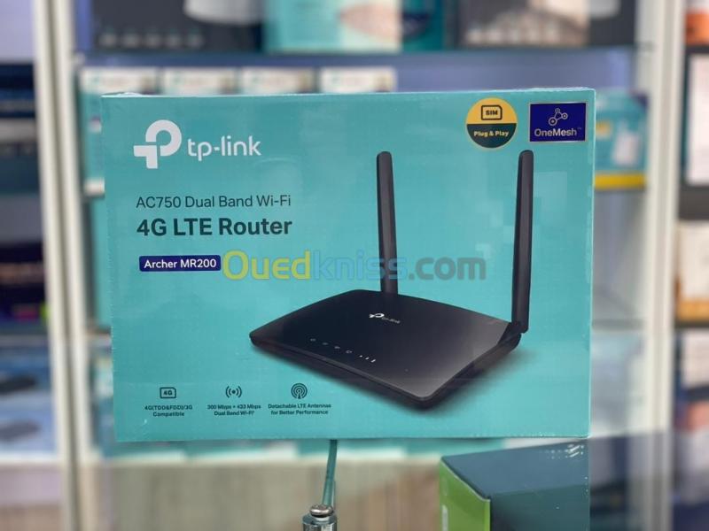 TPLINK MODEM ROUTEUR 4G LTE AC750 WiFi BIBANDE Alger Dar el beida
