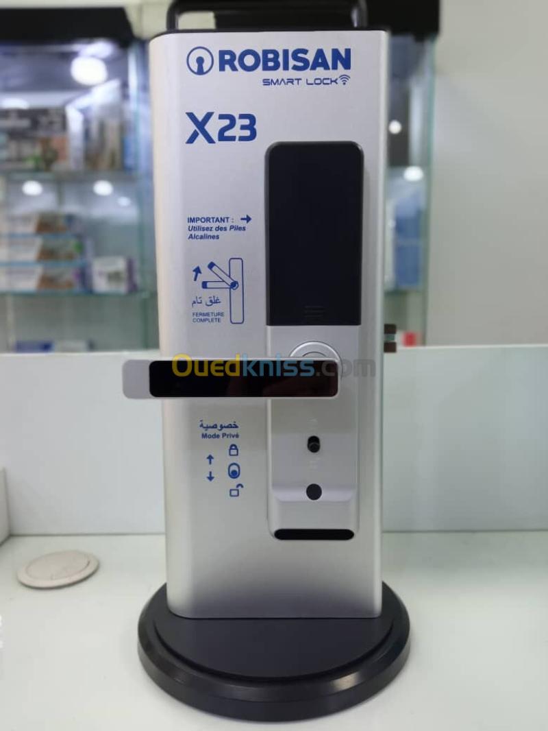 SERRURE BIOMETRIQUE INTELLIGENT TTLOCK ROBISAN X23 3