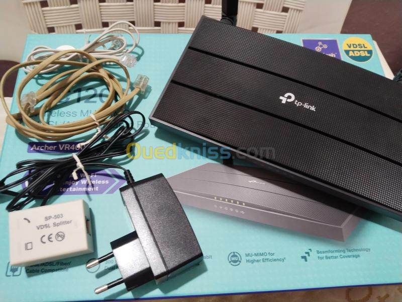 TP-Link Modem routeur Archer VR400 VDSL/ADSL 7