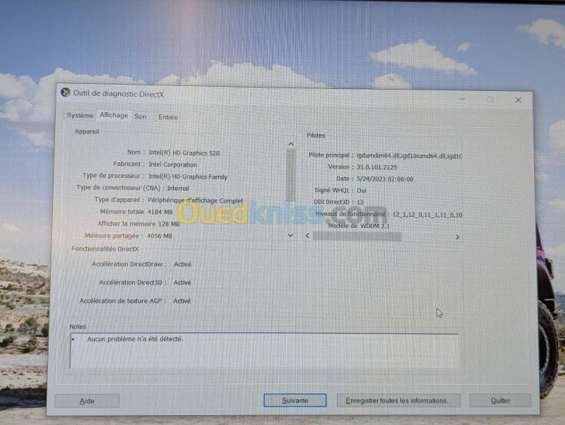 TOSHIBA SATELITE PRO  / INTEL I5 6EME / 8G / 256 SSD /15.6 8