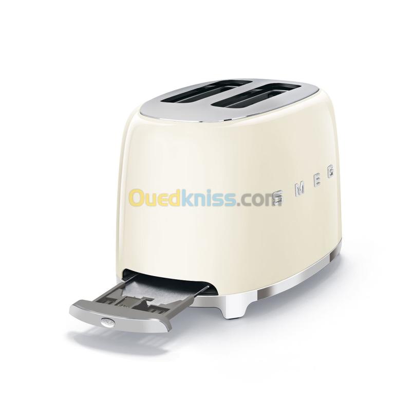 Grille-pain SMEG 2 tranches 950 W Crème 6