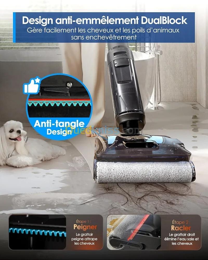 Aspirateur laveur Tineco Floor One S7 Stretch steam plus 8