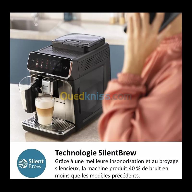 Expresso Broyeur PHILIPS LatteGo SilentBrew EP4446/70 7