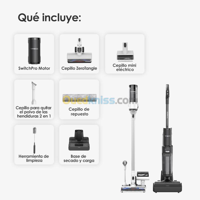 Aspirateur Balai Laveur Tineco FLOOR ONE SWITCH S7 Laveur Intelligent Multi-Fonctions 10